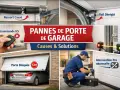 Le moteur de ma porte de garage ne fonctionne plus : ressort cassé, télécommande HS, rail déréglé, porte bloquée. Intervention pro nécessaire.