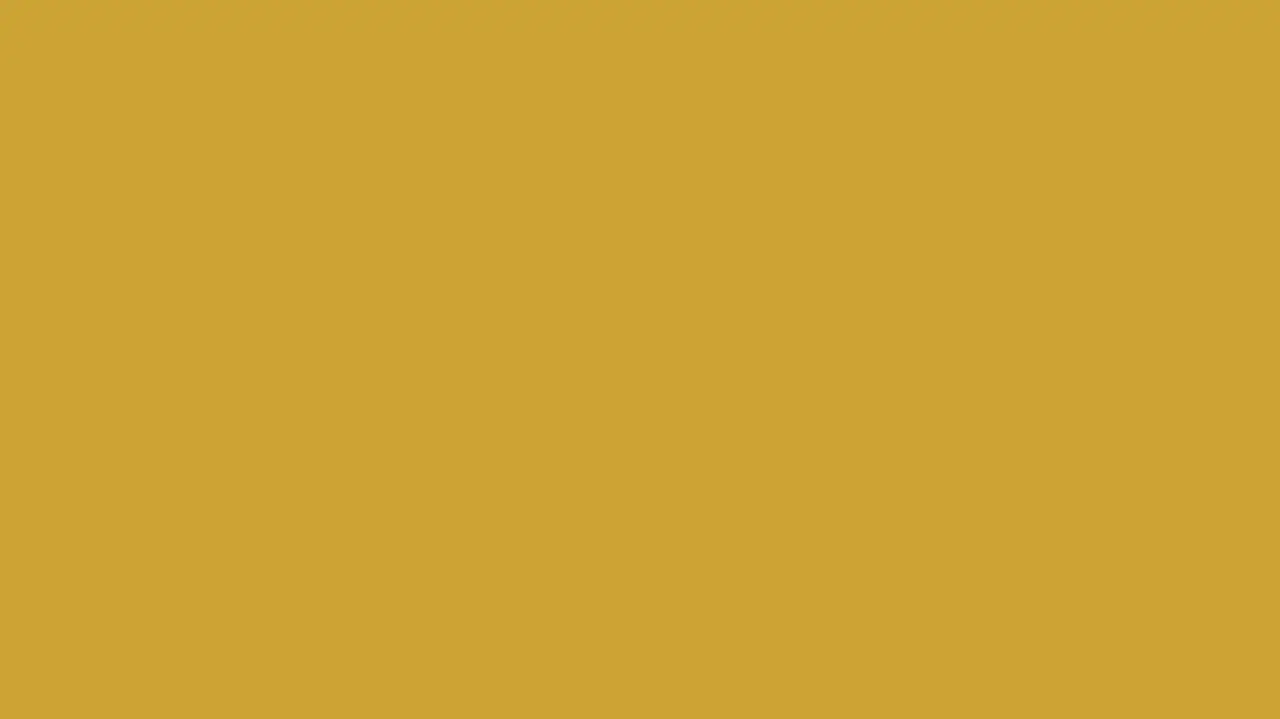 Un fond uni d'un jaune ocre profond, évoquant la richesse d'un ral laiton doré.