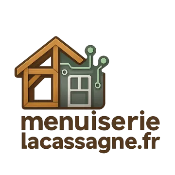 Logo menuiserielacassagne.fr